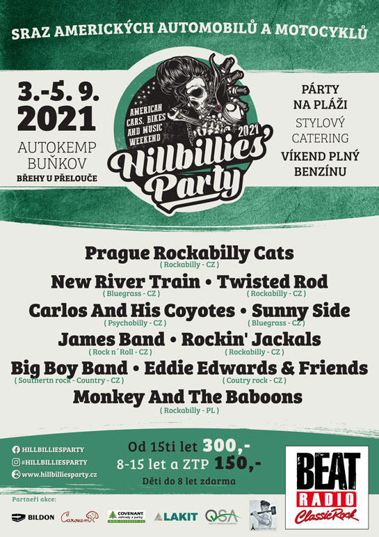 hillbillies party plakat